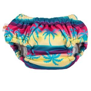 Smart Bottoms Lil Swimmer 2.0 Tropic Like it’s Hot Swim Diaper Small